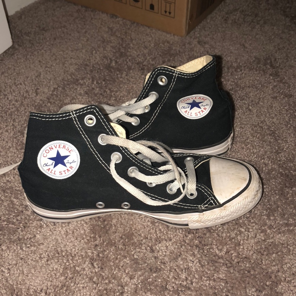 Black Converse High Tops